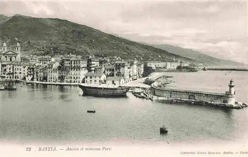 AK / Ansichtskarte  Bastia_2B_Haute-Corse Ancien et nouveau port