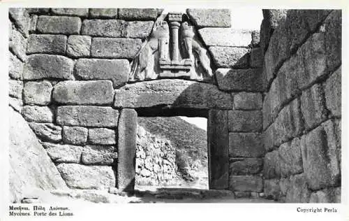 AK / Ansichtskarte 73963110 Mycenes_Mykene_Greece Porte des Lions