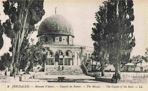 AK / Ansichtskarte  Jerusalem__Yerushalayim_Israel Mosque d'Amar Coupole du Rocher