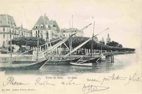 AK / Ansichtskarte  Evian-les-Bains_74 Le Quai