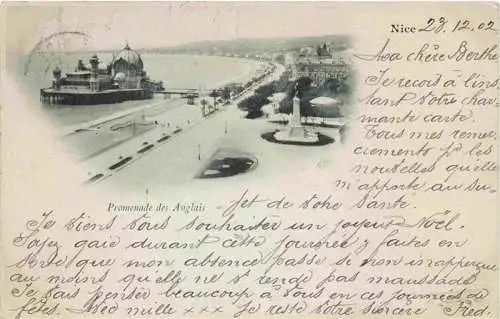 AK / Ansichtskarte  NICE___Nizza_06_Alpes-Maritimes Promenade des Anglais Côte d'Azur