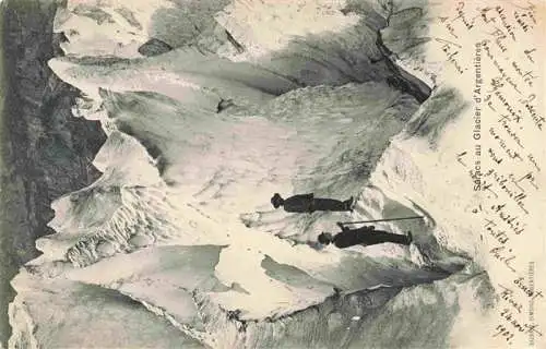 AK / Ansichtskarte  Argentiere_74_Haute-Savoie Séracs au Glacier d'Argentières