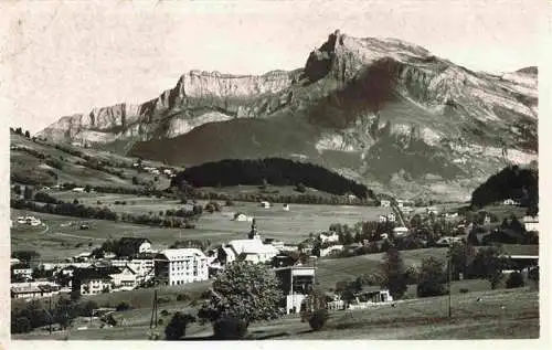 AK / Ansichtskarte  Megeve_74_Haute-Savoie Panorama Station estivale et l'Aiguille du Varan