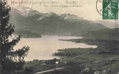 AK / Ansichtskarte  Annecy_74_Haute-Savoie Panorama Lac d'Annecy vu de Sevrier