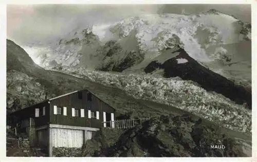AK / Ansichtskarte  Saint-Gervais-les-Bains_74_Haute-Savoie Cabane Nid d'Aigle Glacier et Aiguille de Bionnassay Alpes