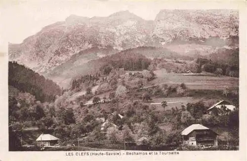 AK / Ansichtskarte  Les_Clefs_74_Haute-Savoie Panorama Bechamps et la Tournette