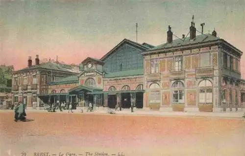 AK / Ansichtskarte  Brest_29 La Gare Bahnhof