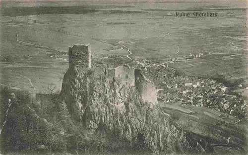 AK / Ansichtskarte  Giersberg_Ruine_Ribeauville_Rappoltsweiler_68_Haut_Rhin Blick ins Tal