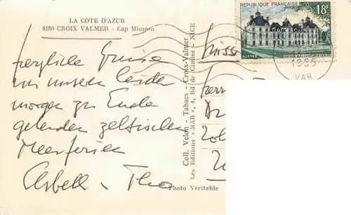 AK / Ansichtskarte  Croix-Valmer_La_83_Var Cap Mimosa Côte d'Azur