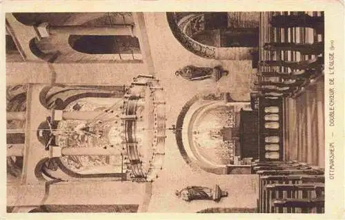 AK / Ansichtskarte  Ottmarsheim_68_Alsace Double choeur de l'église