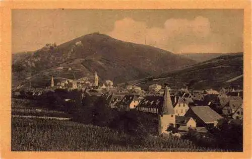 AK / Ansichtskarte  Ribeauville_Rappoltsweiler_68_Haut_Rhin Vue générale et les troix châteaux
