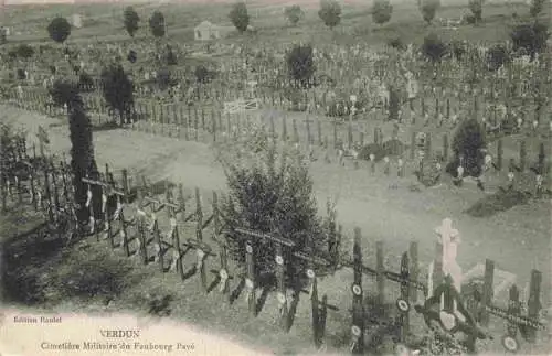 AK / Ansichtskarte  VERDUN__55_Meuse Cimetière Militaire du Faubourg Pavé