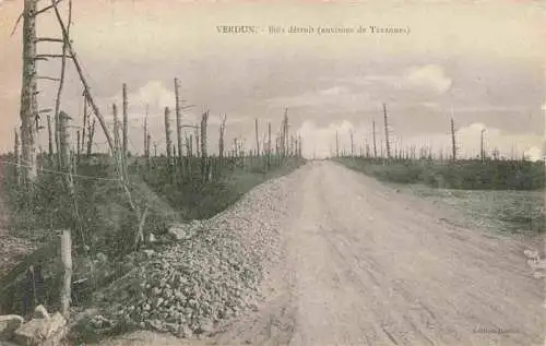 AK / Ansichtskarte  VERDUN__55_Meuse Bois détruit près de Tavannes