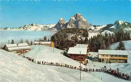 AK / Ansichtskarte  Stoos_SZ und die Mythen