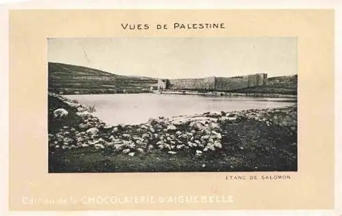 AK / Ansichtskarte  Palestine Etang de Salomon