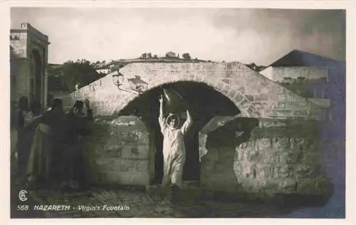 AK / Ansichtskarte 73963294 Nazareth__Illit_Israel Virgins Fountain