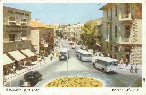 AK / Ansichtskarte  Jerusalem__Yerushalayim_Israel Jaffa Road