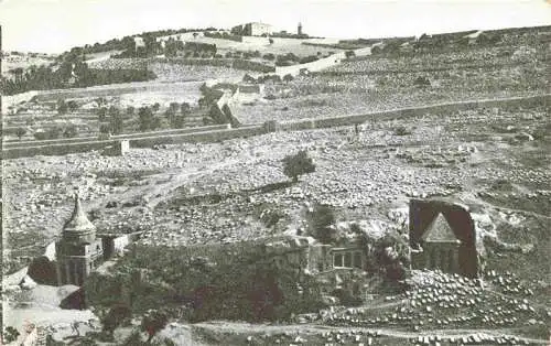 AK / Ansichtskarte  Jerusalem__Yerushalayim_Israel Graeber im Josaphattal