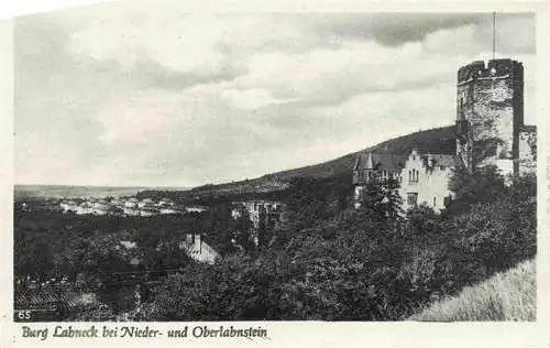 AK / Ansichtskarte  Niederlahnstein_Lahnstein Burg Lahneck