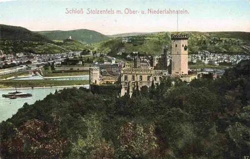 AK / Ansichtskarte 73963371 Oberlahnstein_Lahnstein Schloss Stolzenfels am Rhein