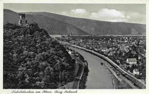 AK / Ansichtskarte  Niederlahnstein_Lahnstein Burg Lahneck am Rhein