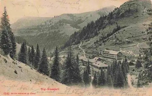 AK / Ansichtskarte  Rigi_Kloesterli Panorama