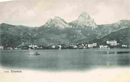 AK / Ansichtskarte  Brunnen__SZ Panorama am Vierwaldstaettersee