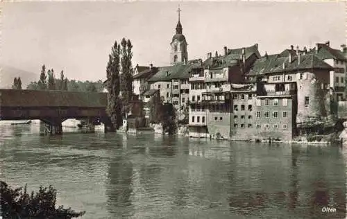 AK / Ansichtskarte  Olten_SO Partie an der Aare