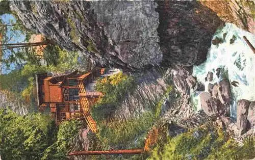 AK / Ansichtskarte  Passugg_GR Trinkhalle in der Rabiusaschlucht