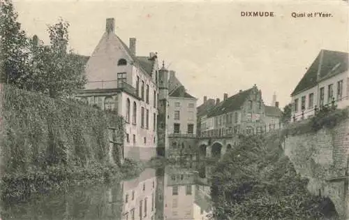 AK / Ansichtskarte  Dixmude_Diksmuide_Dilsmuide_Belgie Quai et l'Ysor