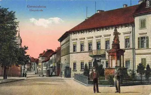 AK / Ansichtskarte  Germersheim Hauptstrasse