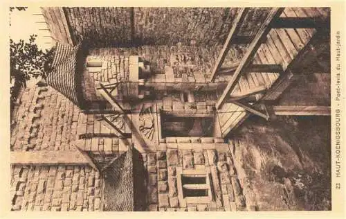 AK / Ansichtskarte  Haut-Koenigsbourg_Hohkoenigsburg Vue partielle