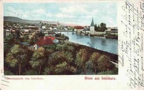 AK / Ansichtskarte  Solothurn_Soleure_SO Generalansicht