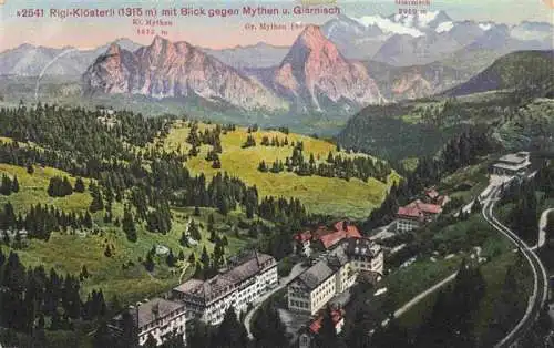 AK / Ansichtskarte  Rigi_Kloesterli mit Blick gegen Mythen und Glaernisch