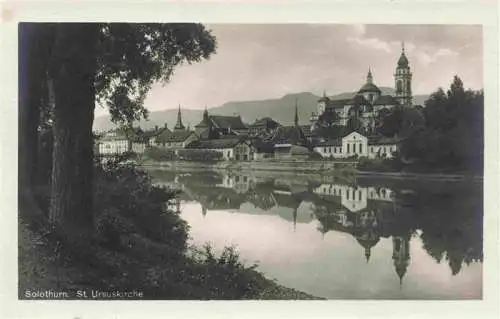 AK / Ansichtskarte  Solothurn_Soleure_SO St Ursuskirche