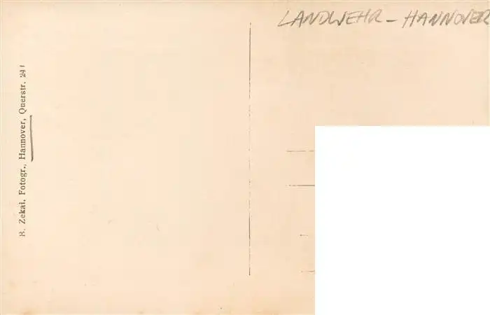 AK / Ansichtskarte  Landwehr_Hannover Zekai. Fotogr