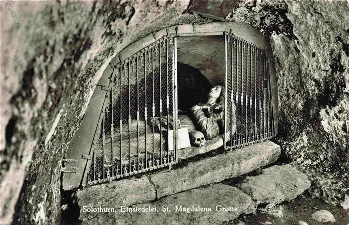 AK / Ansichtskarte  Solothurn_Soleure_SO Einsiedelei St Magdalena Grotte