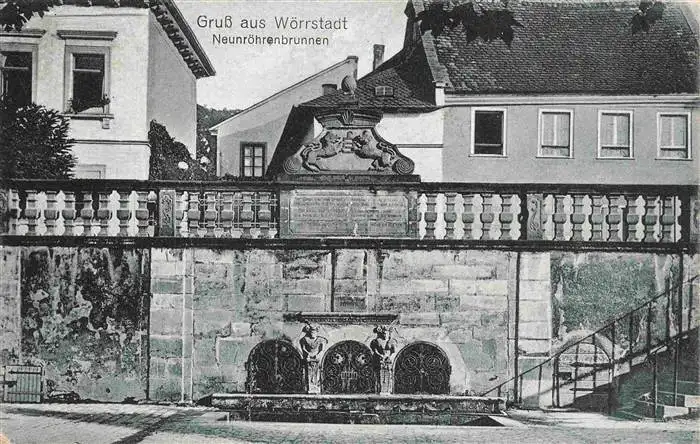 AK / Ansichtskarte 73963589 Woerrstadt_Rheinland-Pfalz Neunroehrenbrunnen