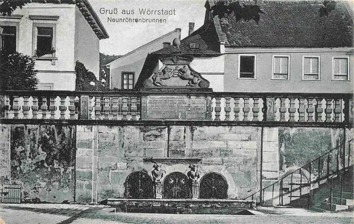 AK / Ansichtskarte  Woerrstadt_Rheinland-Pfalz Neunroehrenbrunnen