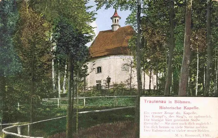 AK / Ansichtskarte  Trautenau_Trutnov_CZ Historische Kapelle