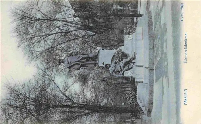 AK / Ansichtskarte 73963617 MANNHEIM Bismarckdenkmal