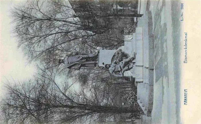 AK / Ansichtskarte  MANNHEIM Bismarckdenkmal