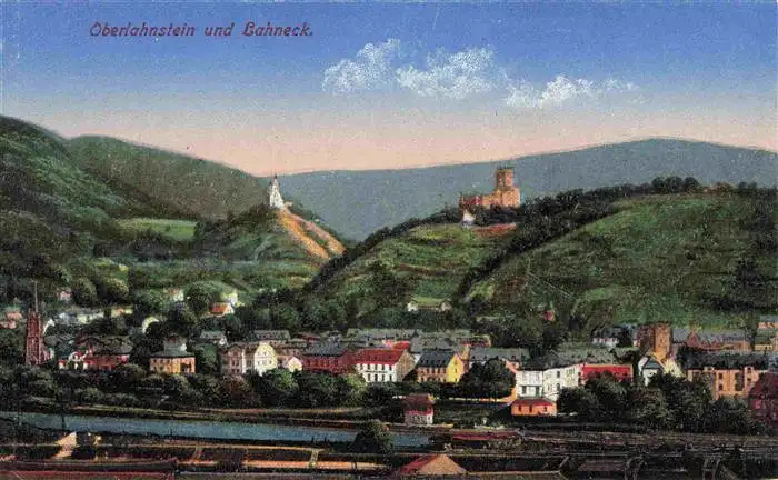 AK / Ansichtskarte  Oberlahnstein_Lahnstein und Bahneck