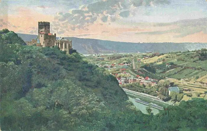 AK / Ansichtskarte 73963643 Niederlahnstein_Lahnstein Burg Lahneck