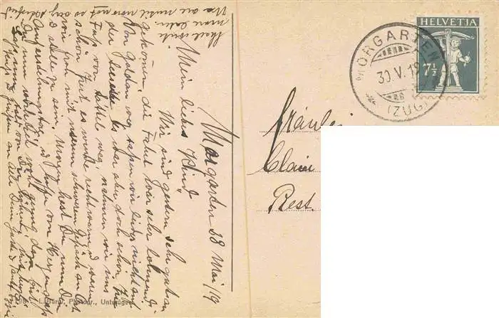 AK / Ansichtskarte  Morgarten_ZG Denkmal