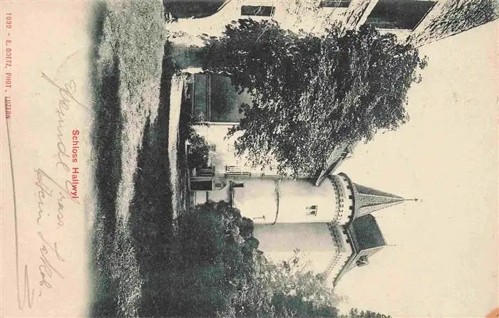 AK / Ansichtskarte  Seengen_AG Schloss