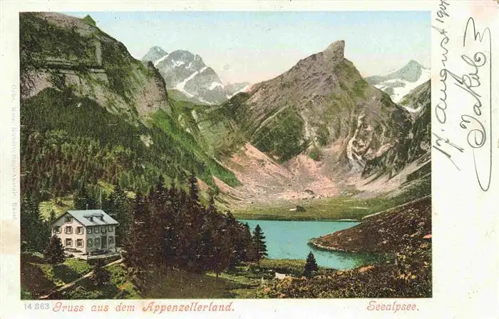 AK / Ansichtskarte  Appenzeller_Land_IR Seealpsee