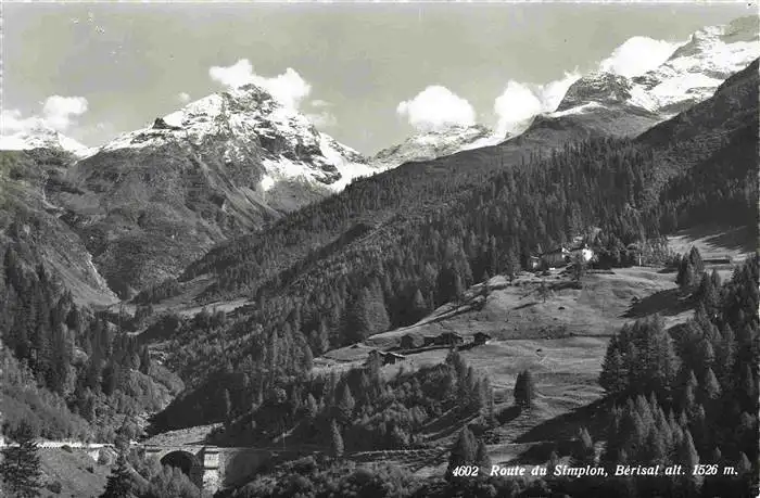 AK / Ansichtskarte  Berisal_VS Route du Simplon Panorama