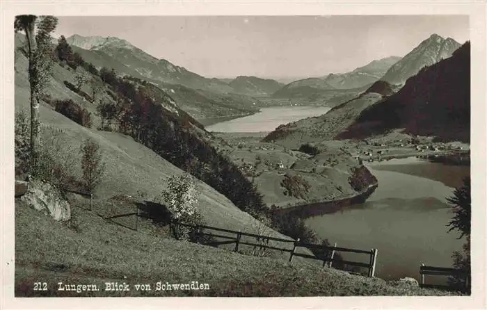 AK / Ansichtskarte  Lungern_OW Blick von Schwendlen