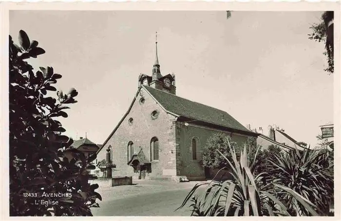 AK / Ansichtskarte  Avenches_VD Eglise